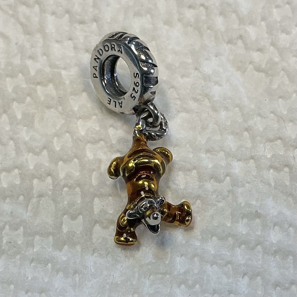 Pandora Disney Winnie the Pooh Tigger Dangle Charm 792213C01 S925